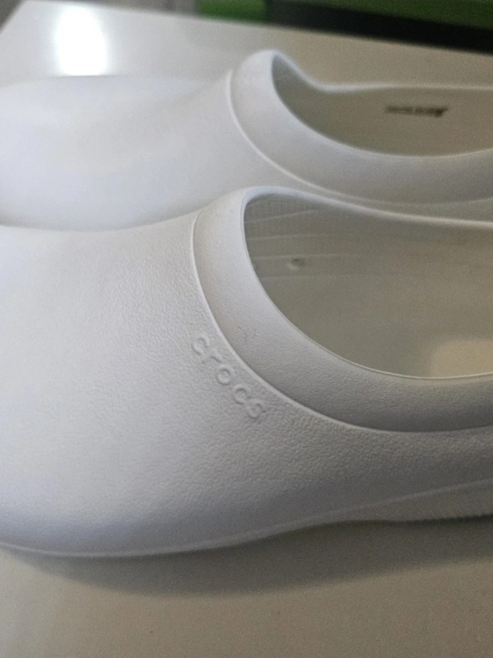 Crocs Women's Slip-On Clog in White - Picture 6 of 6